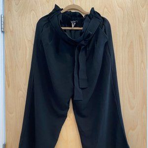 Madewell Tie-Waist Huston Pull-On Crop Pants